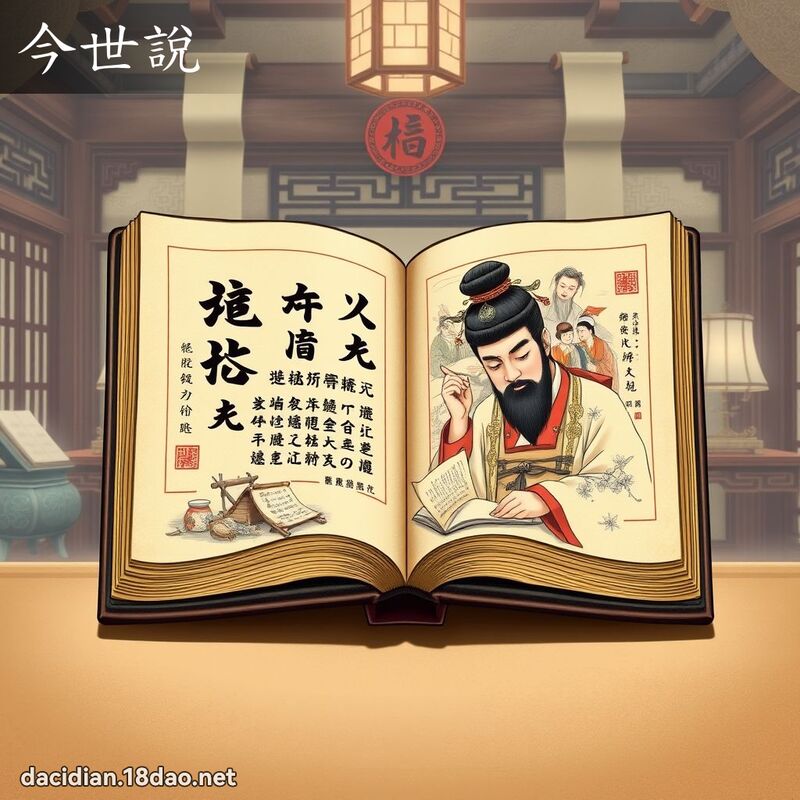 今世说 - 国语大辞典配图