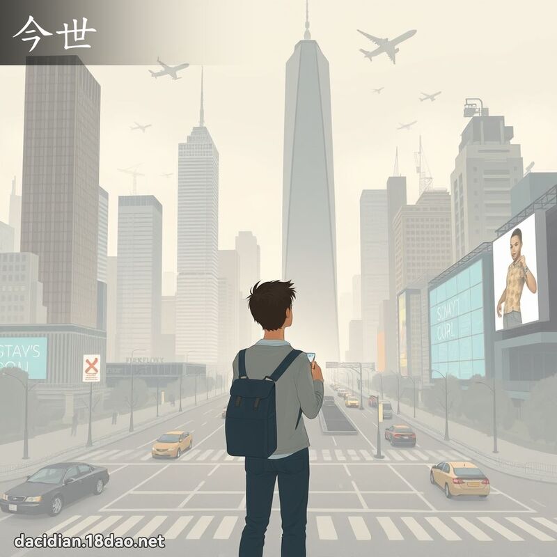 今世 - 國語大辭典配圖