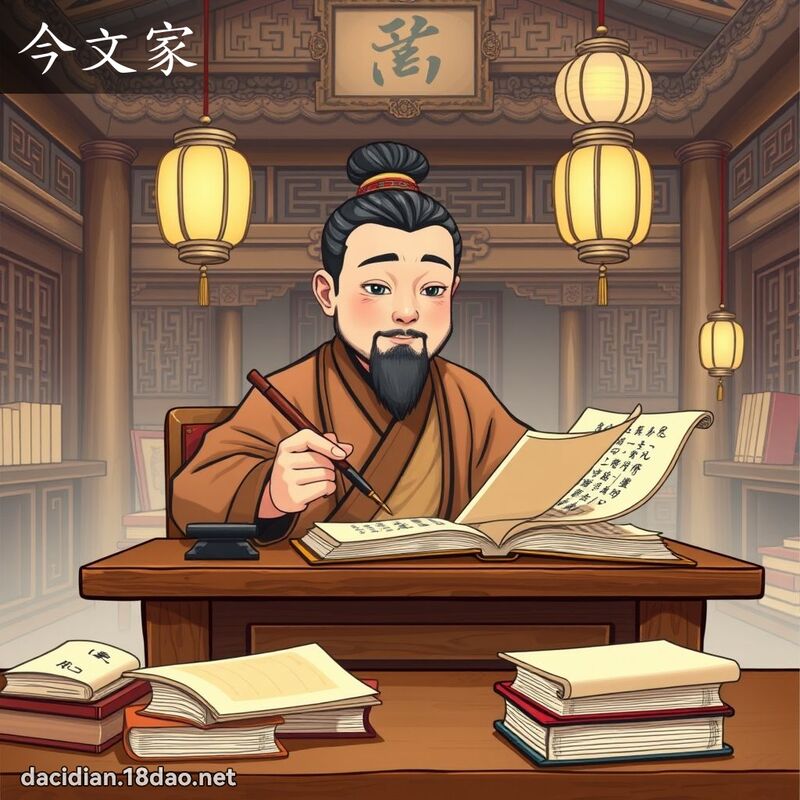 今文家 - 國語大辭典配圖