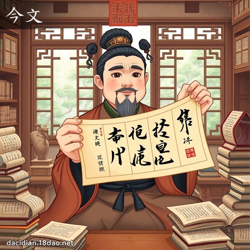 今文 - 國語大辭典配圖