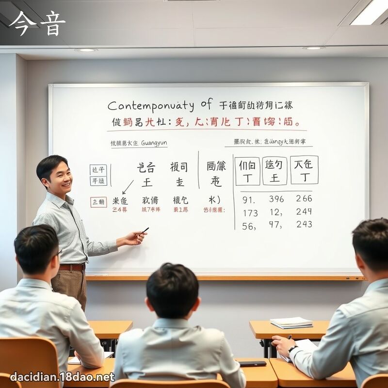 今音 - 国语大辞典配图