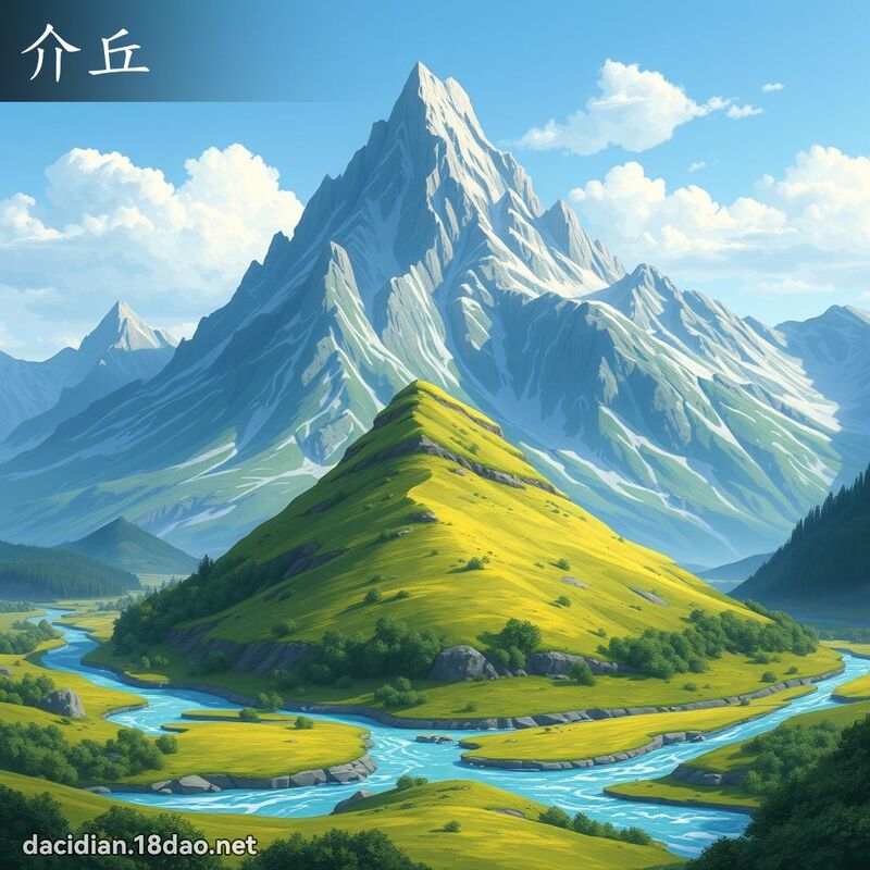 介丘 - 国语大辞典配图