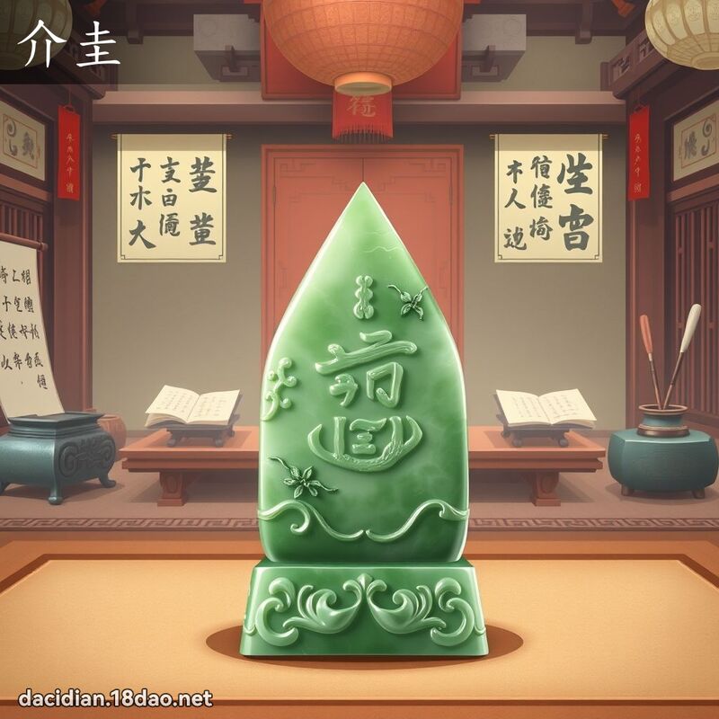 介圭 - 国语大辞典配图