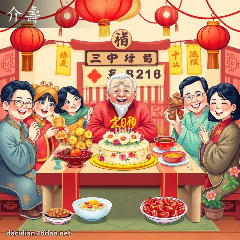 介寿 - 国语大辞典配图