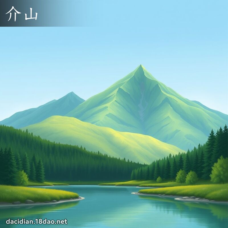 介山 - 國語大辭典配圖