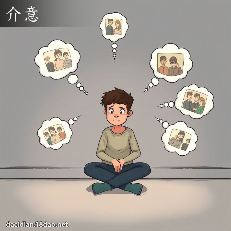 介意 - 国语大辞典配图