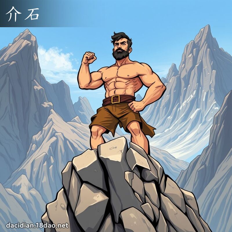 介石 - 國語大辭典配圖