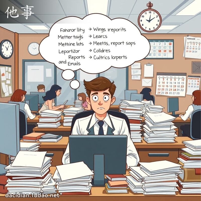 他事 - 国语大辞典配图