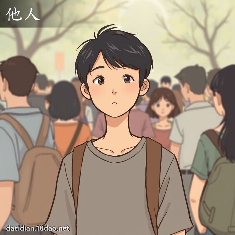 他人 - 國語大辭典配圖