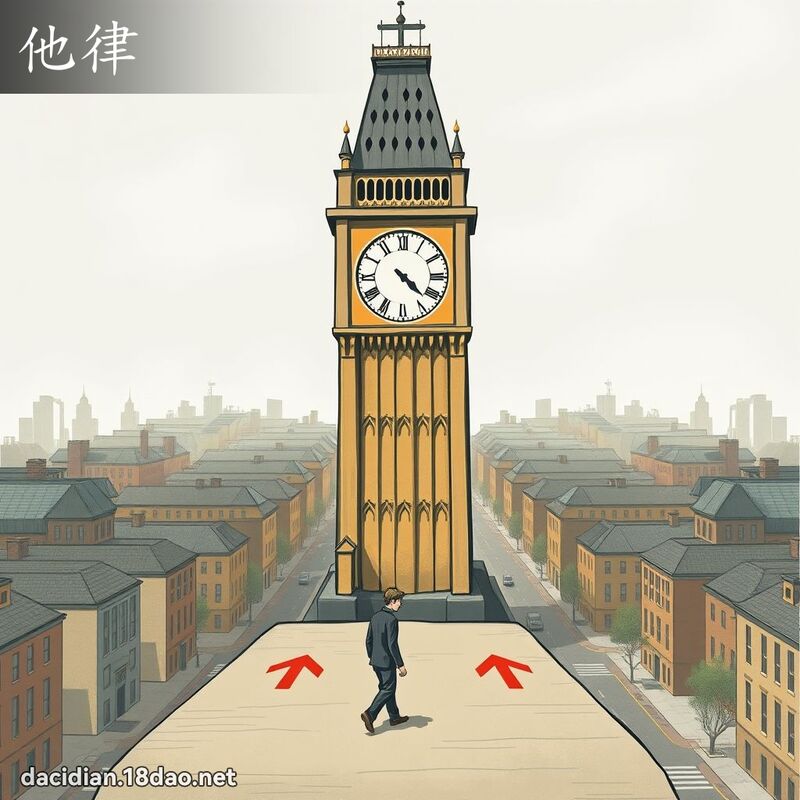 他律 - 国语大辞典配图