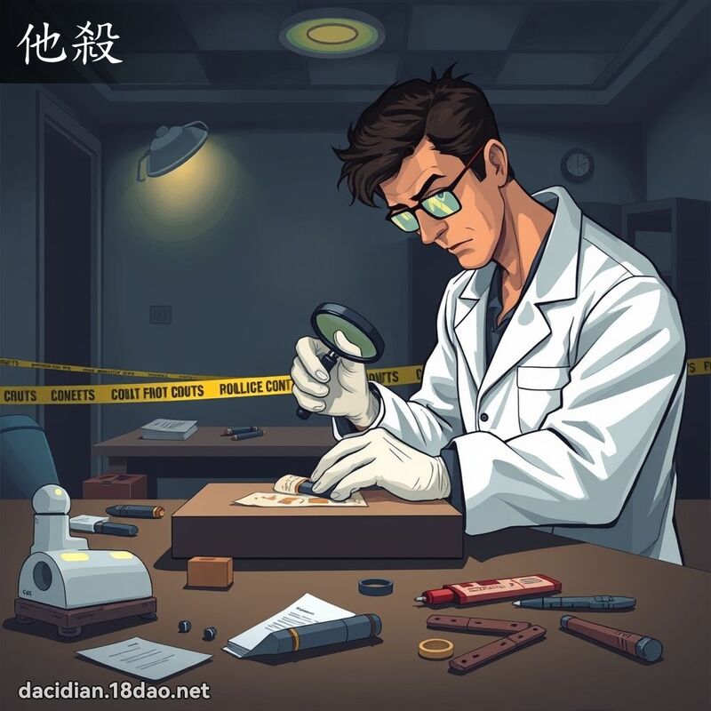 他杀 - 国语大辞典配图