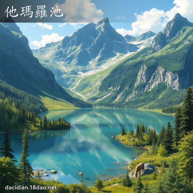 他玛罗池 - 国语大辞典配图