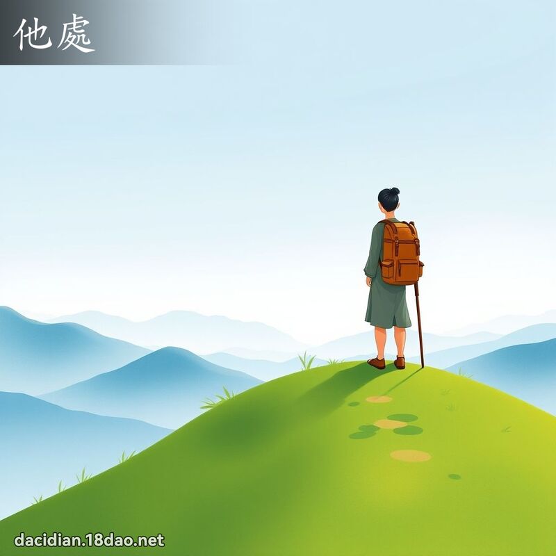 他处 - 国语大辞典配图