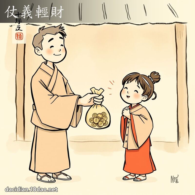 仗義輕財 - 國語大辭典配圖