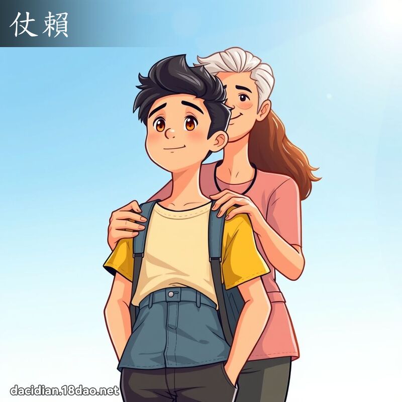 仗賴 - 國語大辭典配圖