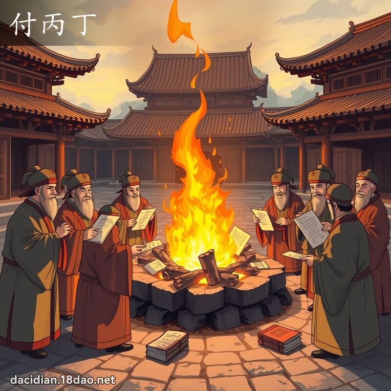 付丙丁 - 國語大辭典配圖