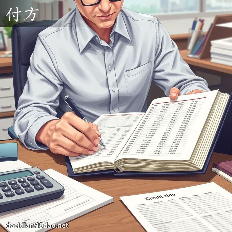 付方 - 國語大辭典配圖