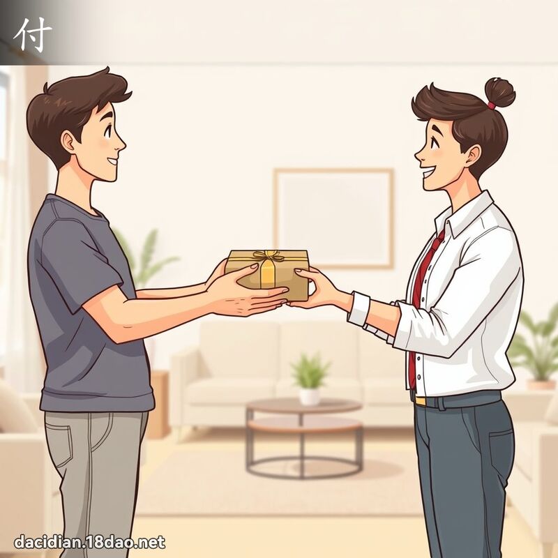 付 - 国语大辞典配图