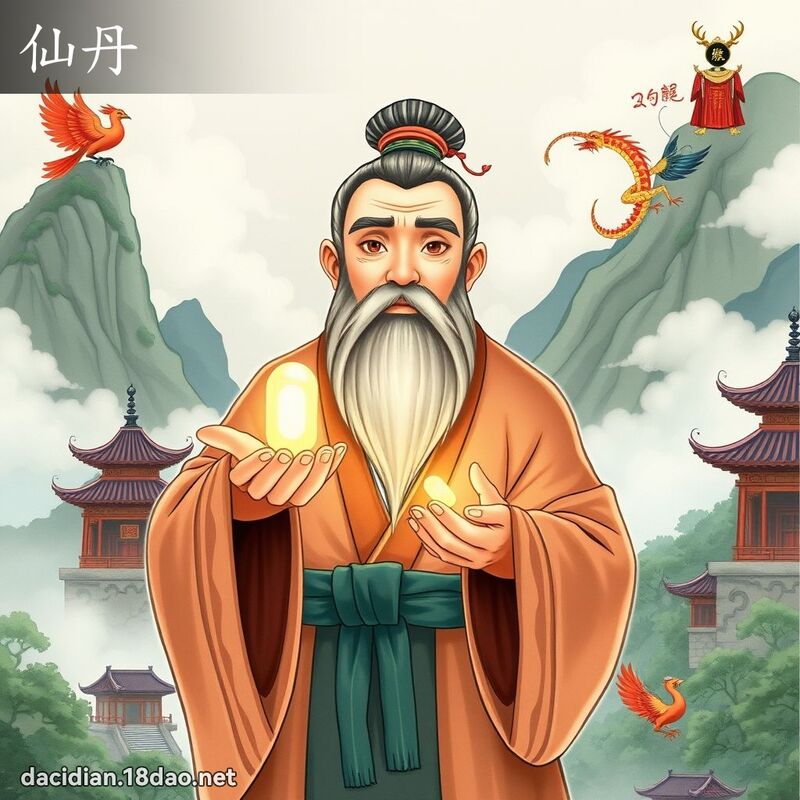 仙丹 - 国语大辞典配图