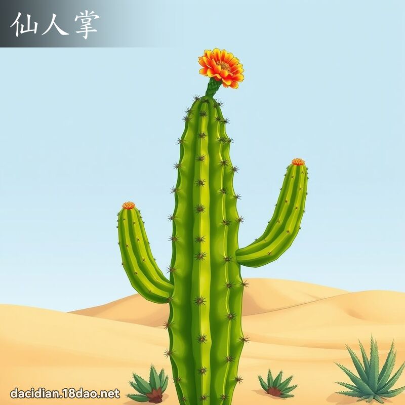 仙人掌 - 国语大辞典配图