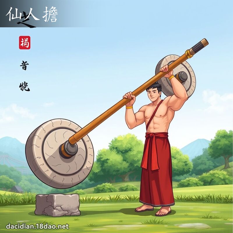 仙人担 - 国语大辞典配图