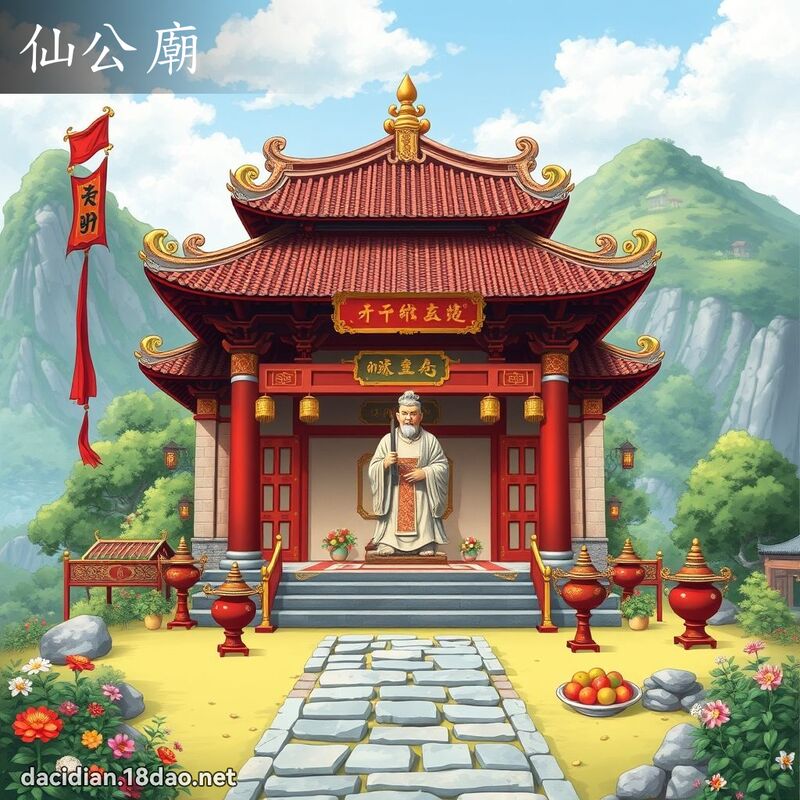 仙公廟 - 國語大辭典配圖