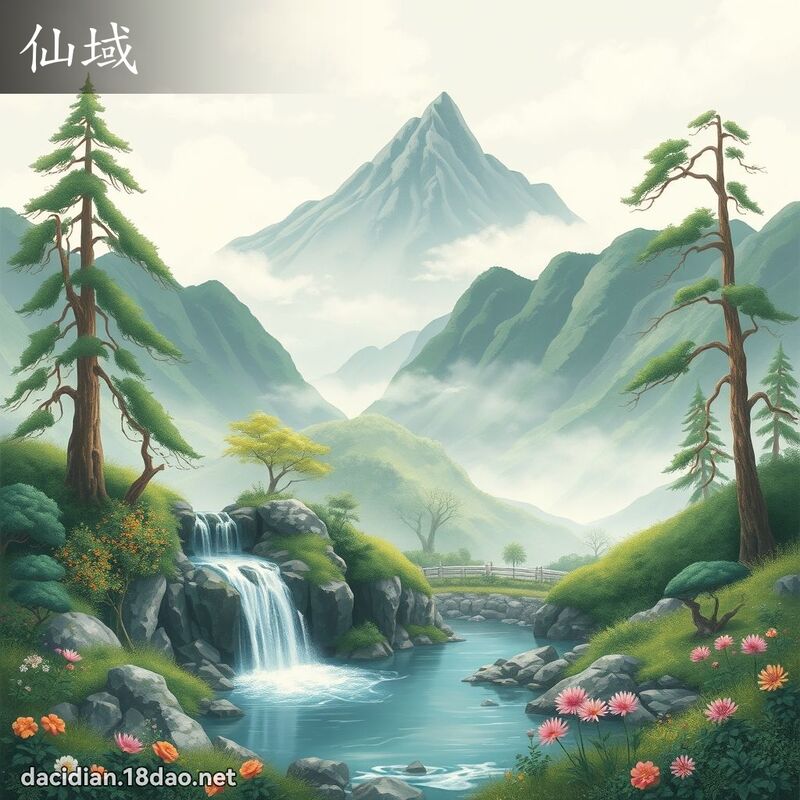 仙域 - 国语大辞典配图