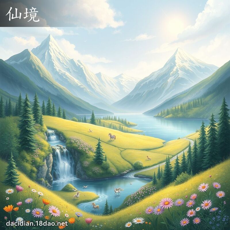 仙境 - 國語大辭典配圖