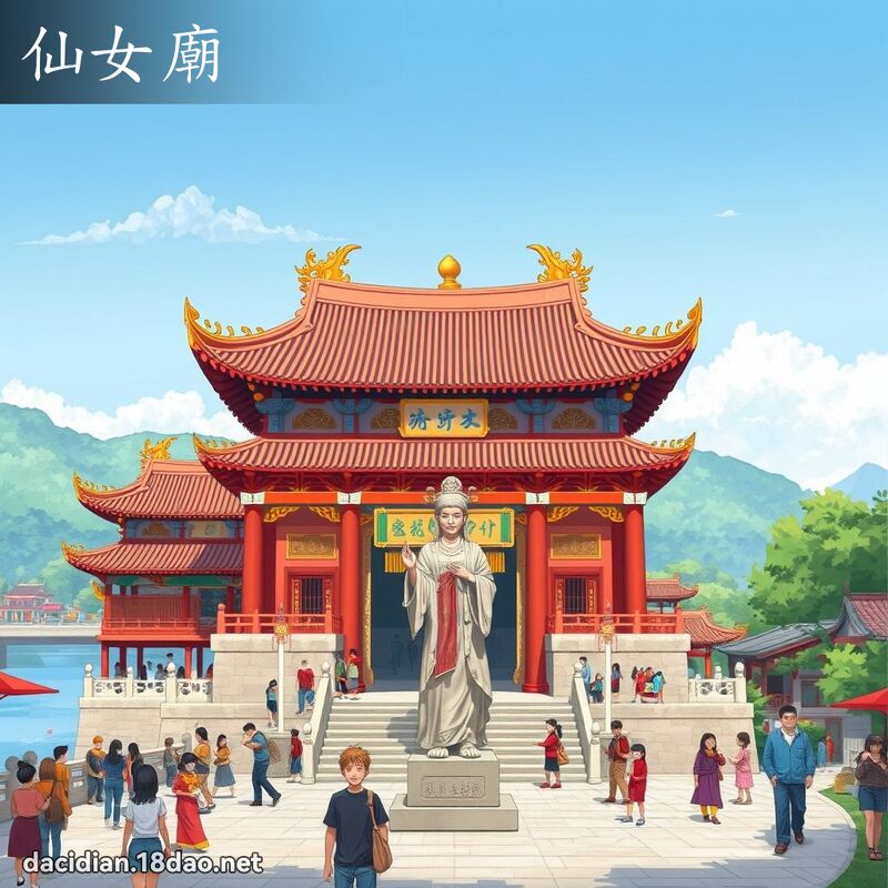 仙女庙 - 国语大辞典配图