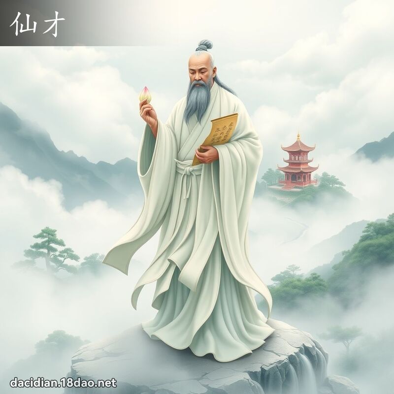 仙才 - 國語大辭典配圖