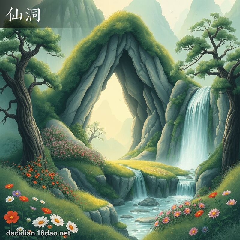 仙洞 - 国语大辞典配图