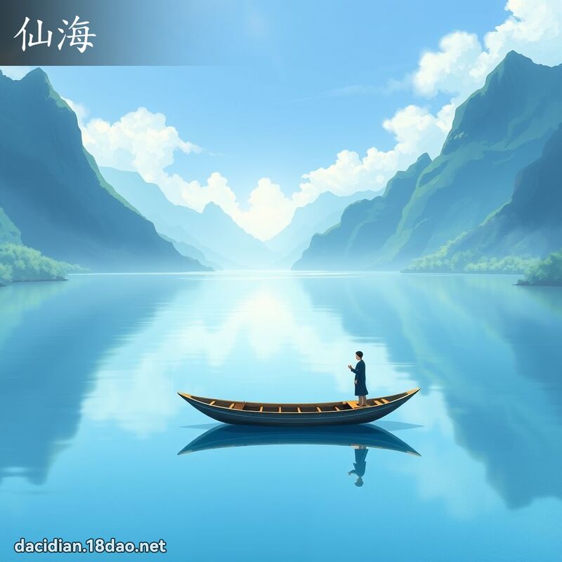 仙海 - 國語大辭典配圖