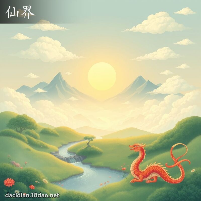 仙界 - 國語大辭典配圖