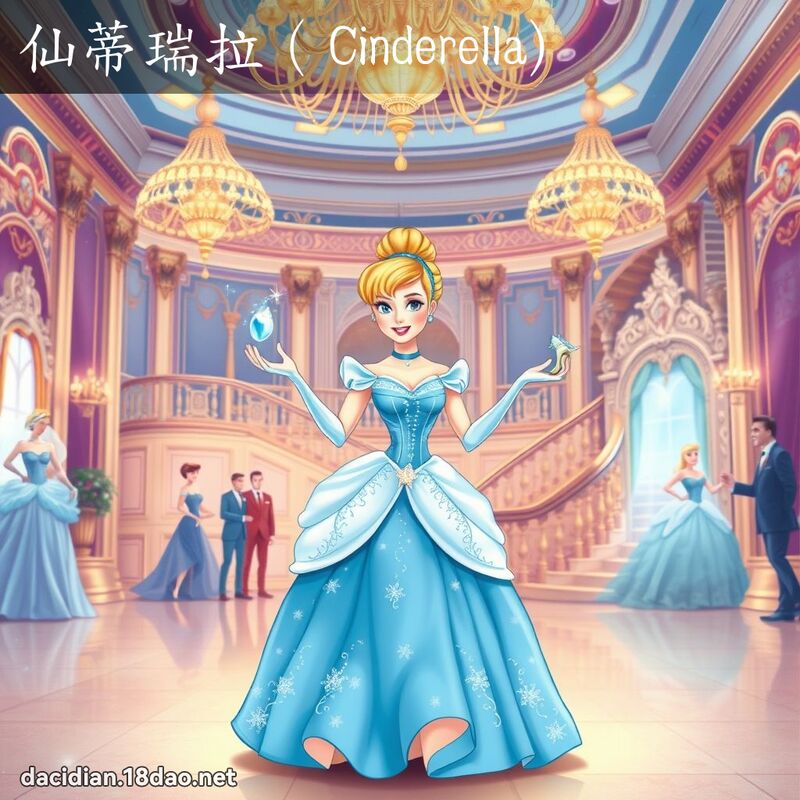 仙蒂瑞拉（Cinderella) - 國語大辭典配圖