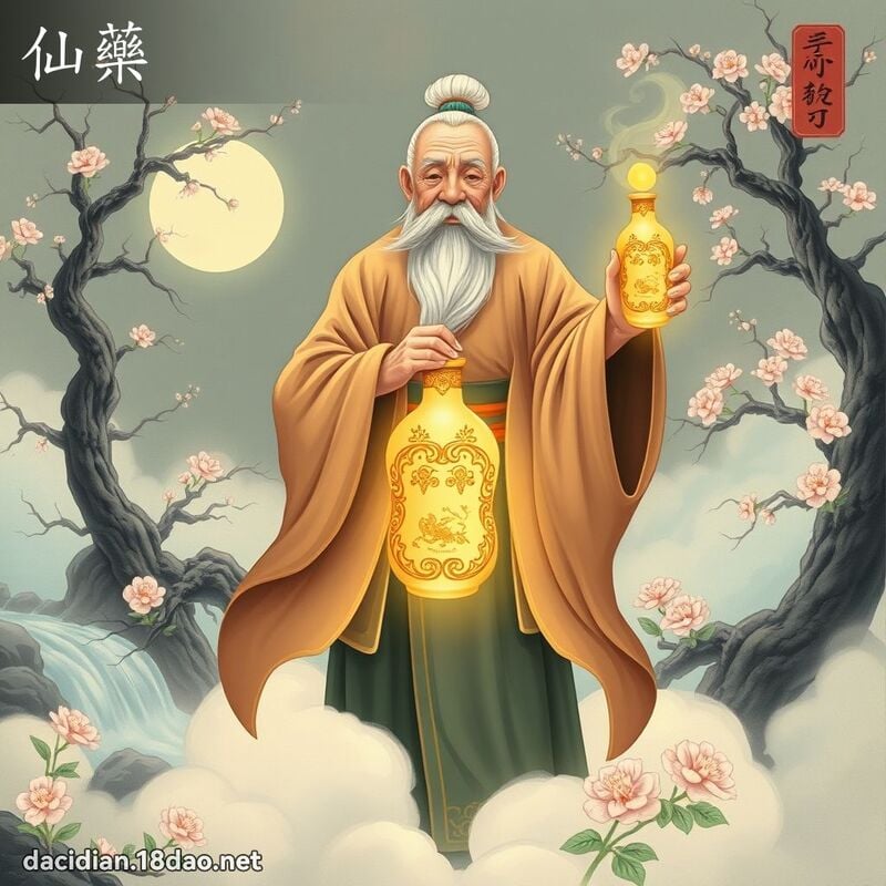 仙藥 - 國語大辭典配圖