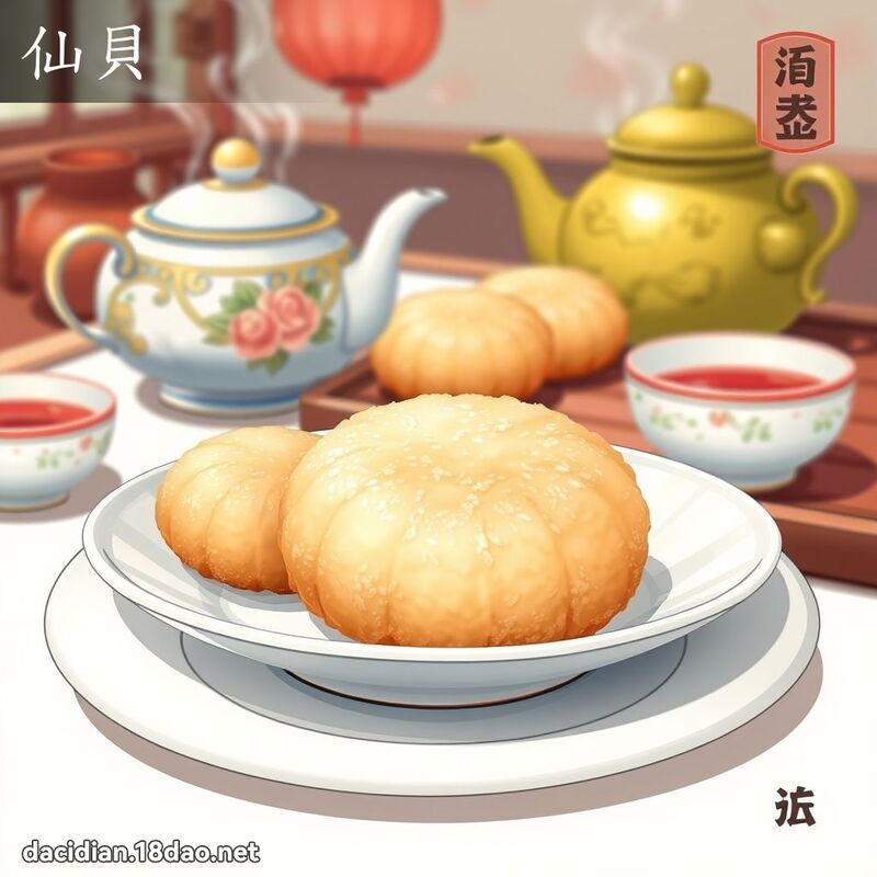 仙貝 - 國語大辭典配圖