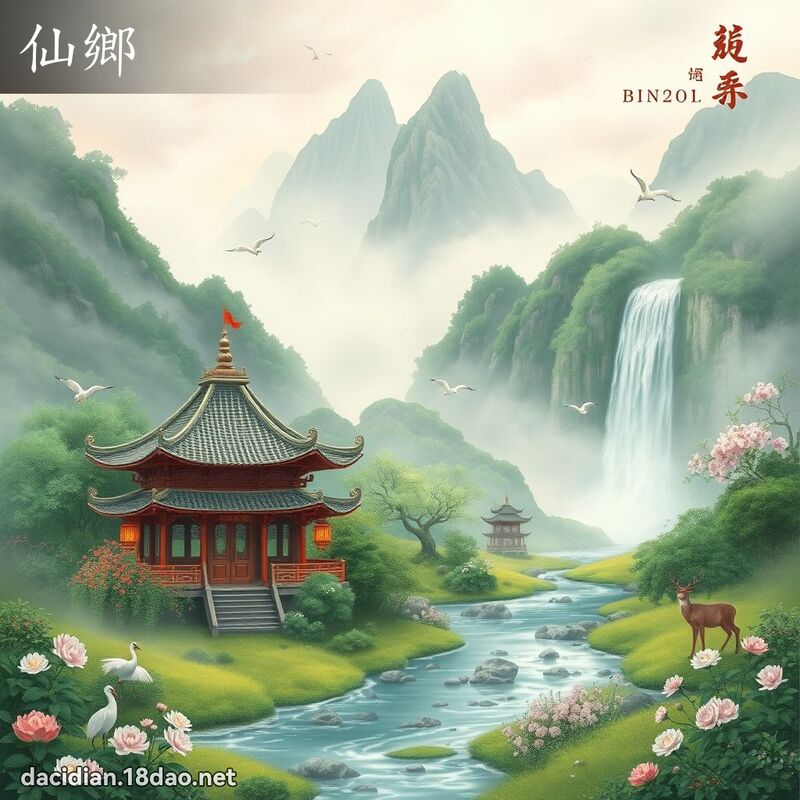 仙乡 - 国语大辞典配图