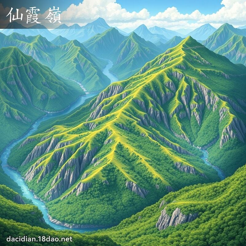 仙霞嶺 - 國語大辭典配圖