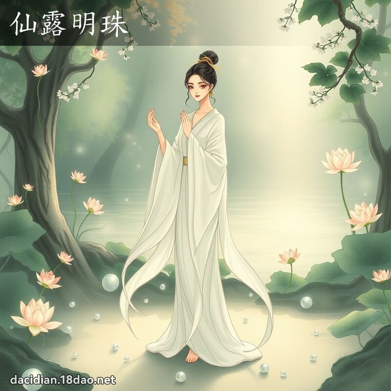 仙露明珠 - 国语大辞典配图