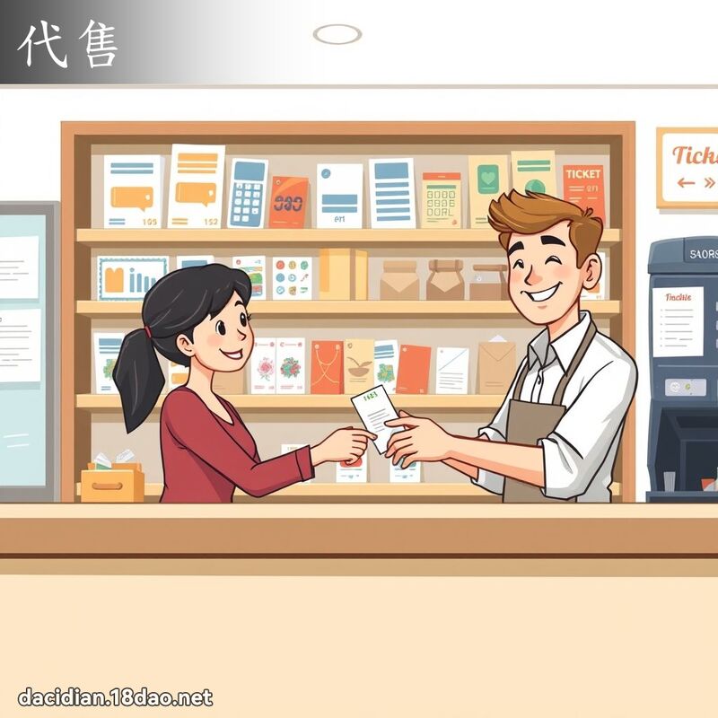 代售 - 国语大辞典配图