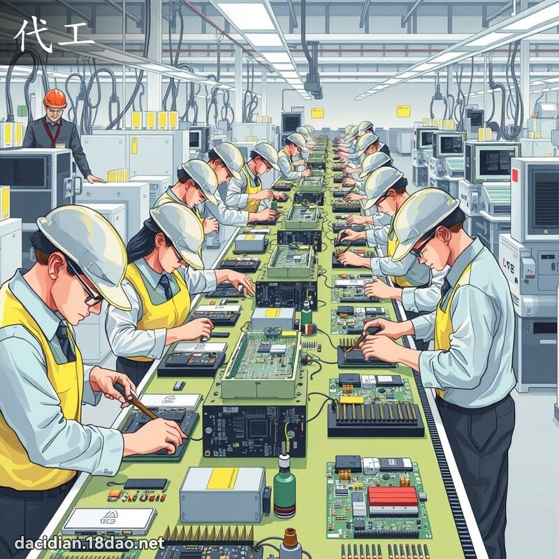 代工 - 国语大辞典配图
