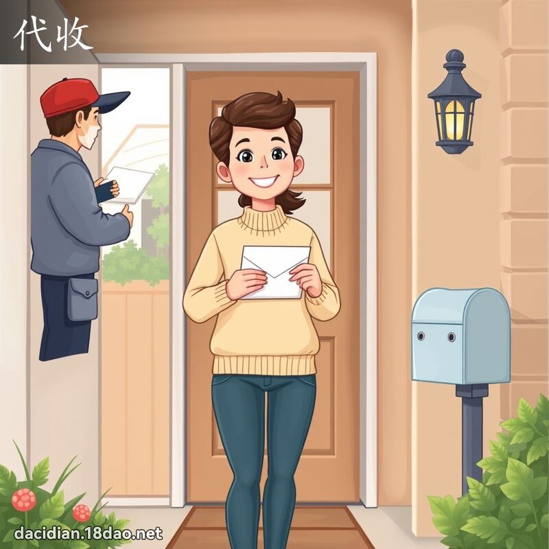 代收 - 国语大辞典配图