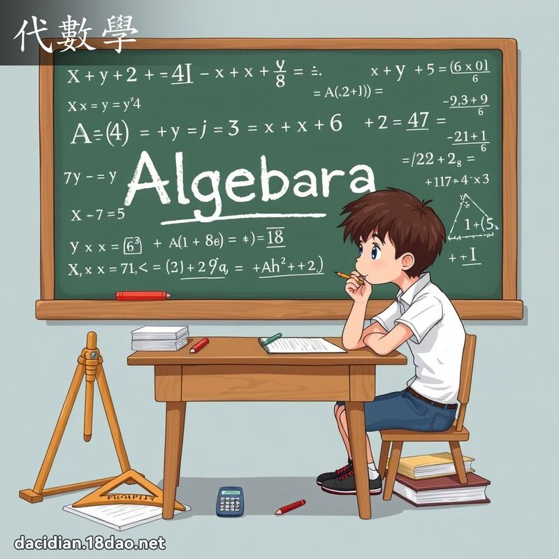 代数学 - 国语大辞典配图