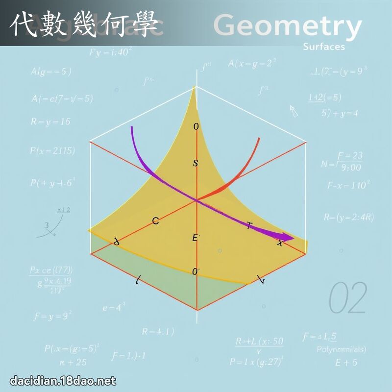 代数几何学 - 国语大辞典配图