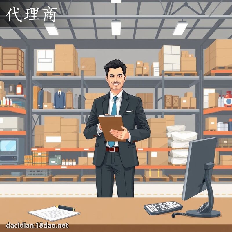 代理商 - 国语大辞典配图