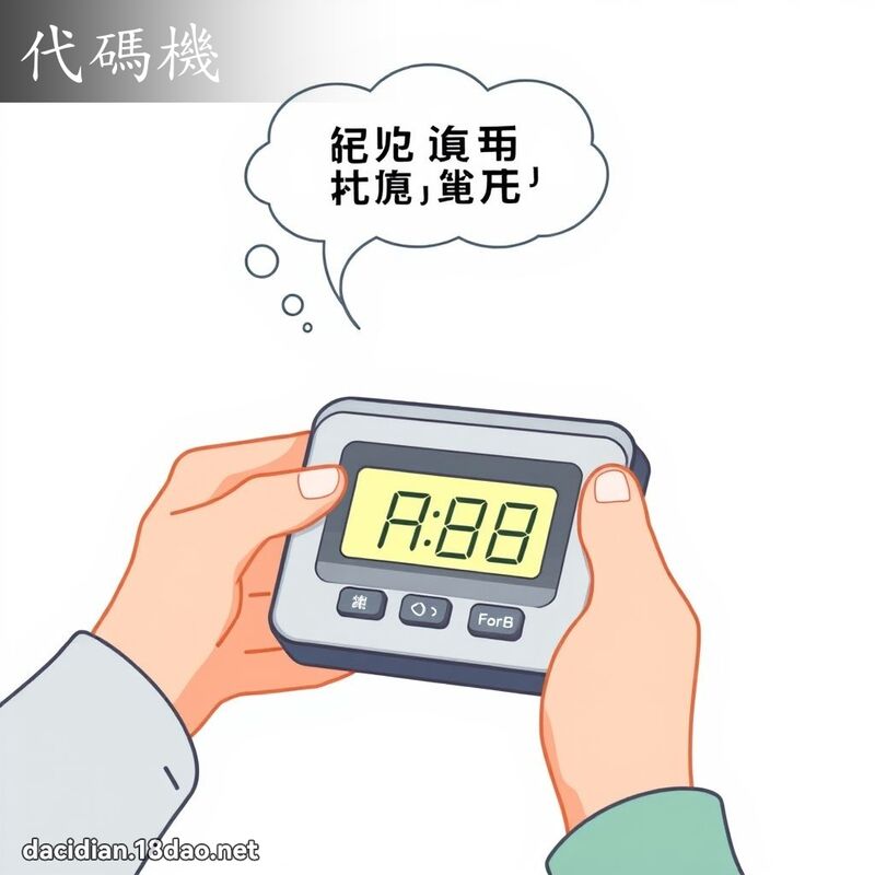 代码机 - 国语大辞典配图