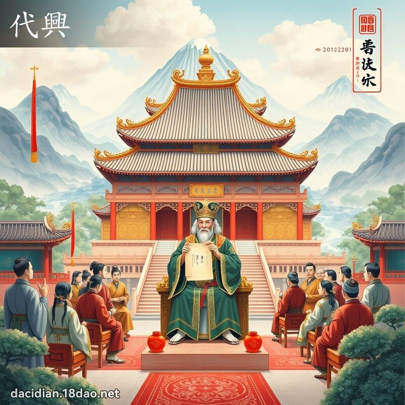 代興 - 國語大辭典配圖