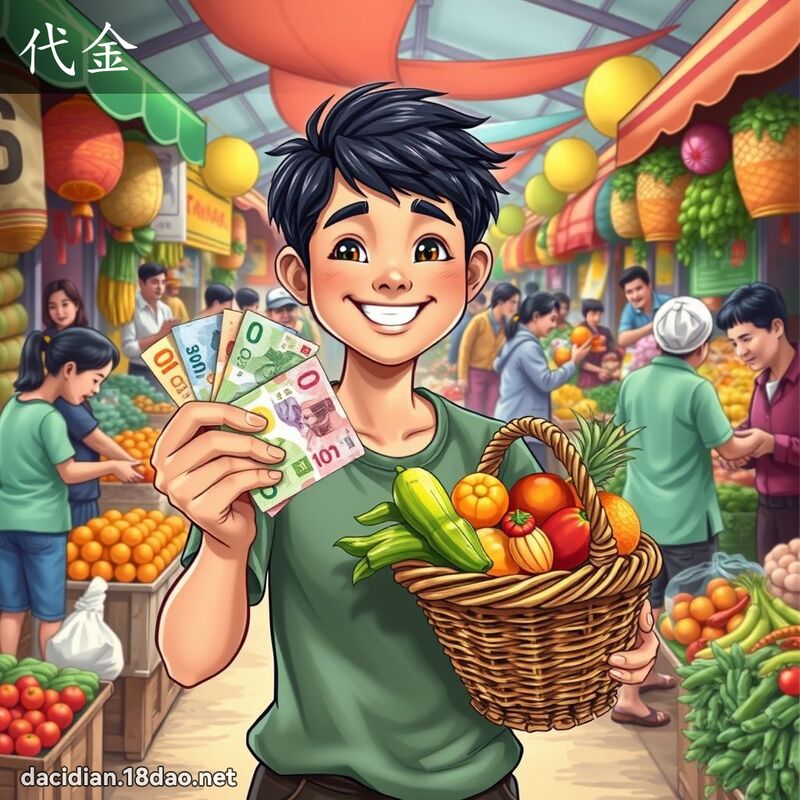 代金 - 国语大辞典配图