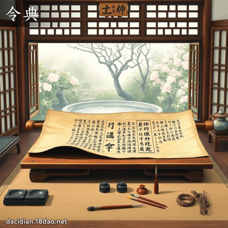 令典 - 国语大辞典配图