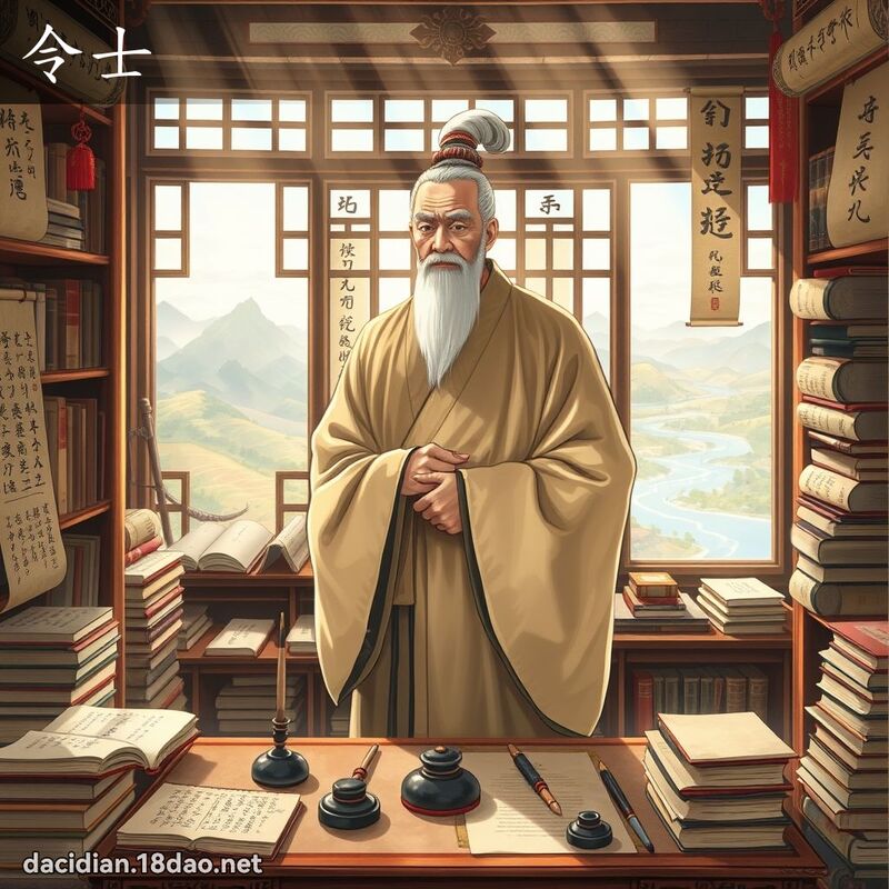 令士 - 国语大辞典配图